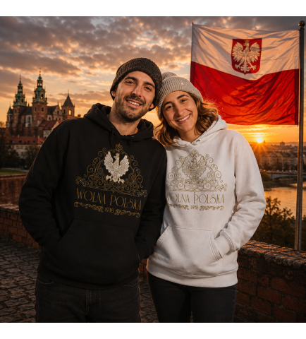 Bluza z kapturem  WOLNA POLSKA